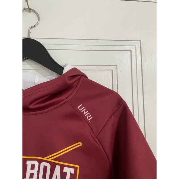 NWT Minnesota Gophers Row the Boat UNRL Brand Short Sleeve Hoodie Size M - Picture 3 of 12
